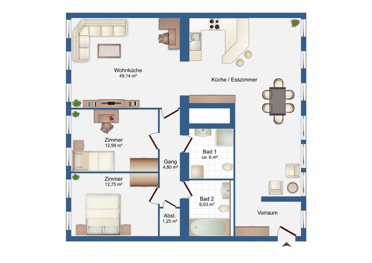 14. Eigentumswohnung 1040 Wien- Grundriss