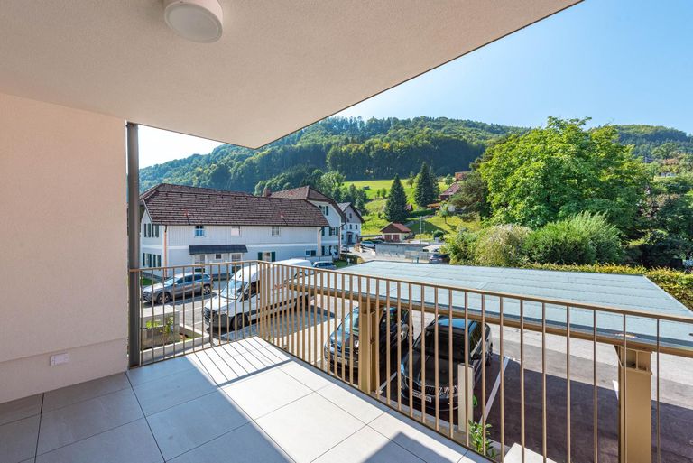 großzügige Loggia - westlich ausgerichtet