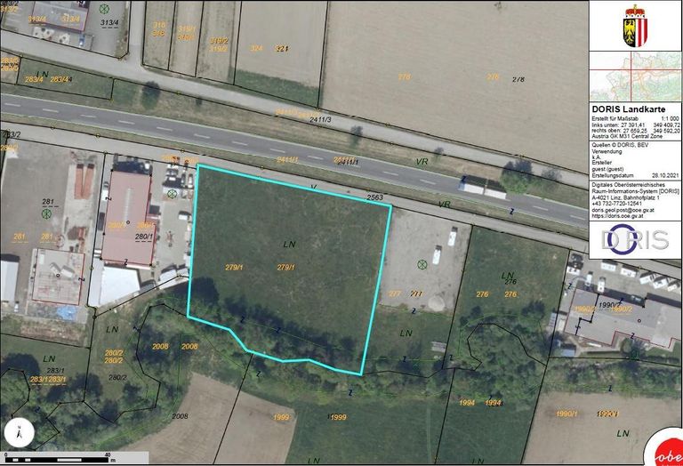 Lageplan GST 279_1 groß