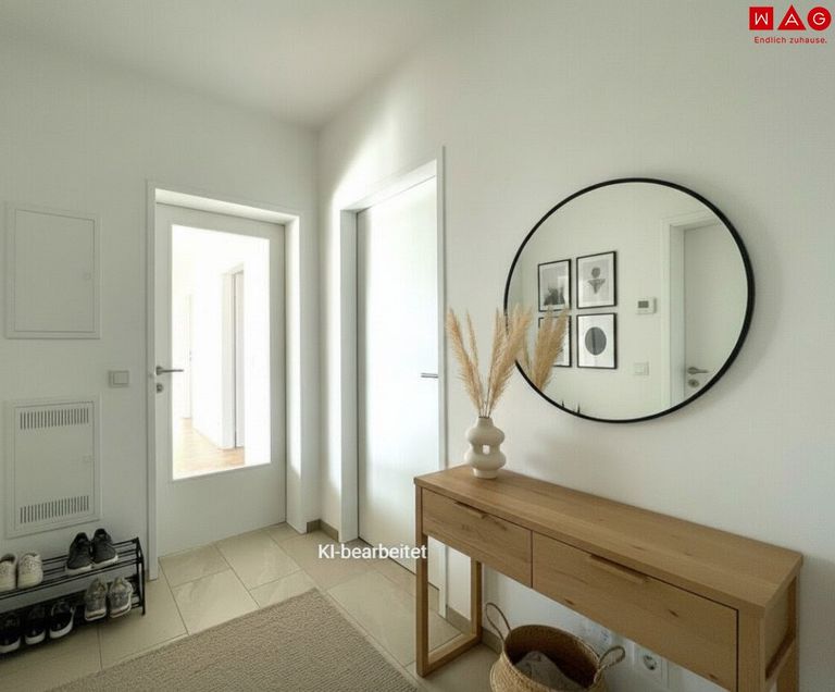 Möblierungsvorschlag Vorraum KI generiert