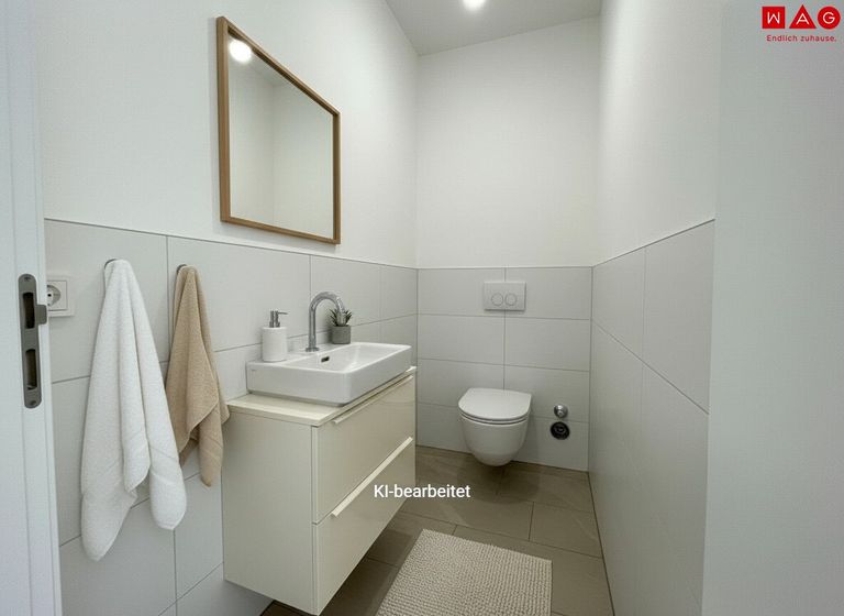 Möblierungsvorschlag WC KI generiert