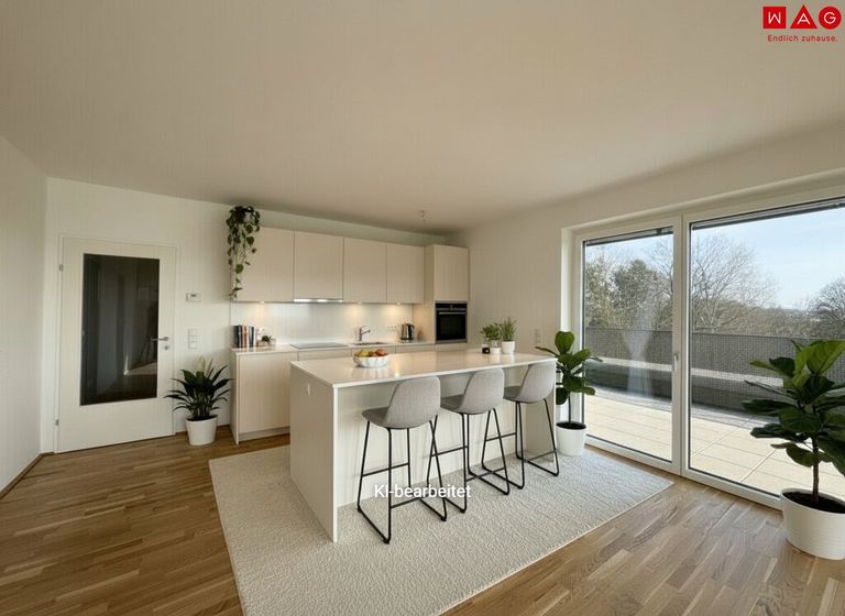 Möblierungsvorschlag Küche KI generiert