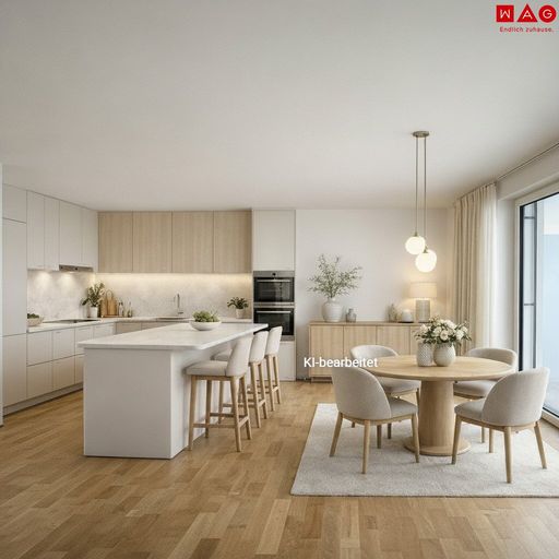 Möblierungsvorschlag Küche KI generiert