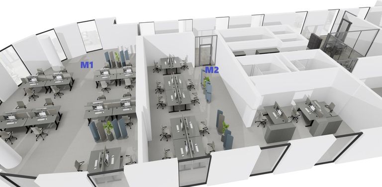 Neubau Büros M1+ M2