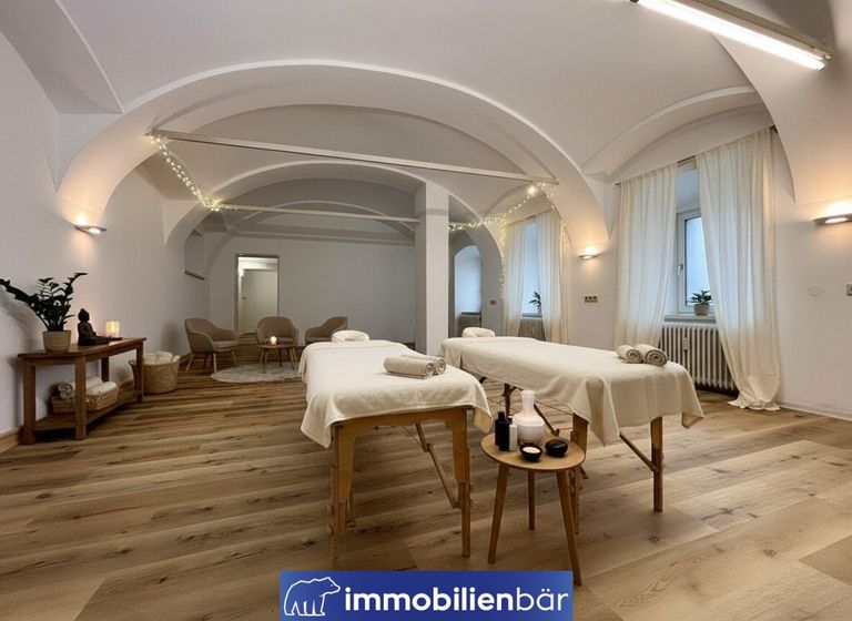 KI Visualisierung Massageraum