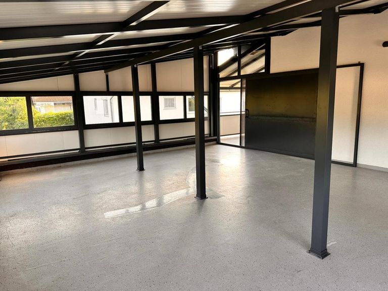 OG Raum über Garage überdacht