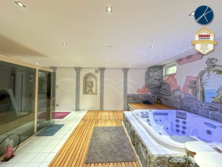 Wellness-Oase im Keller