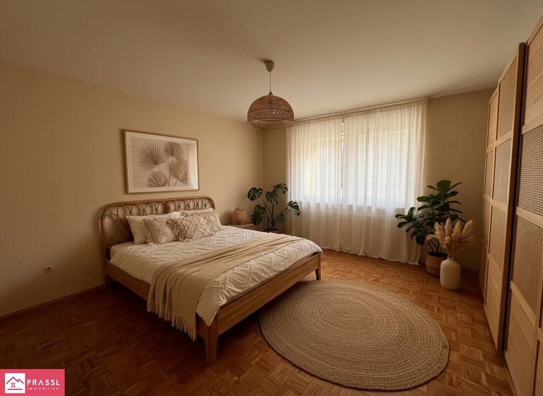 Schlafzimmer - KI generierte Einrichtung