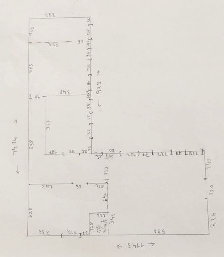 Skizze hinterer Teil