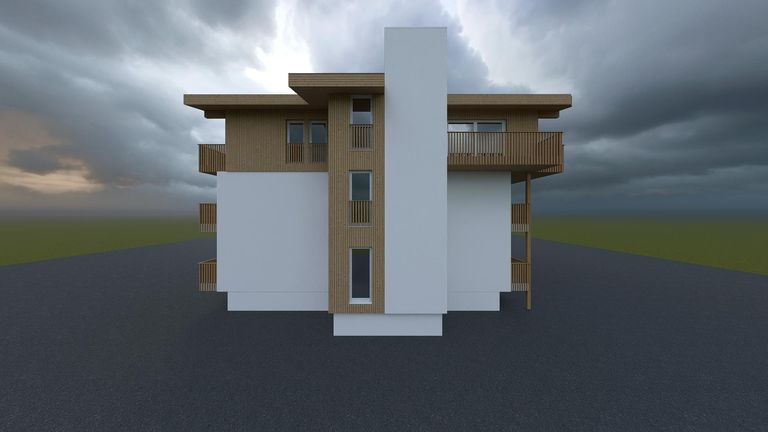 Visualisierung Ansicht Ost