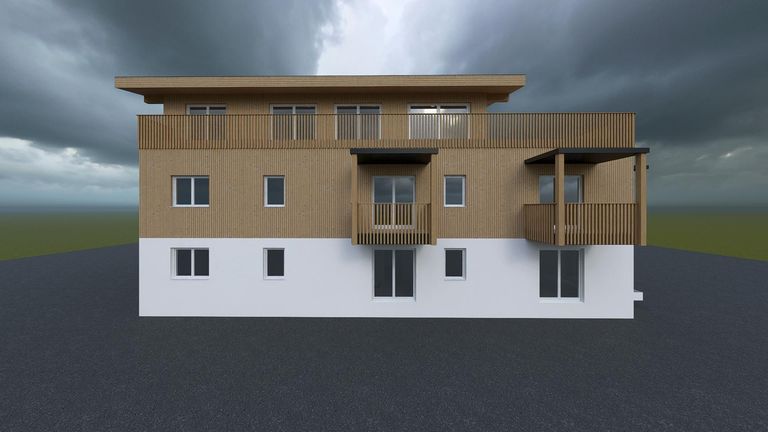 Visualisierung Ansicht West