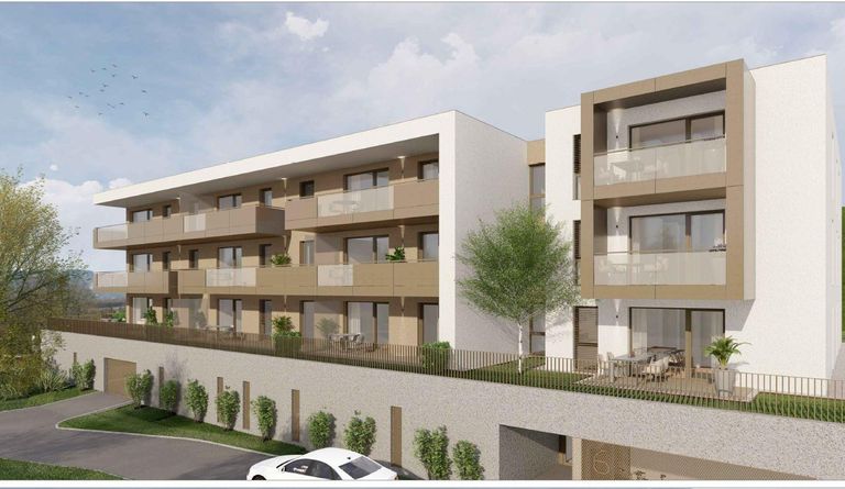 Süd-West Ansicht Einreichplan