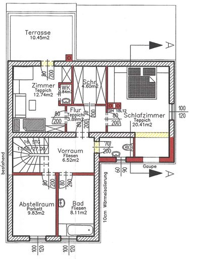 Grundriss OG (nicht Maßstabsgetreu)
