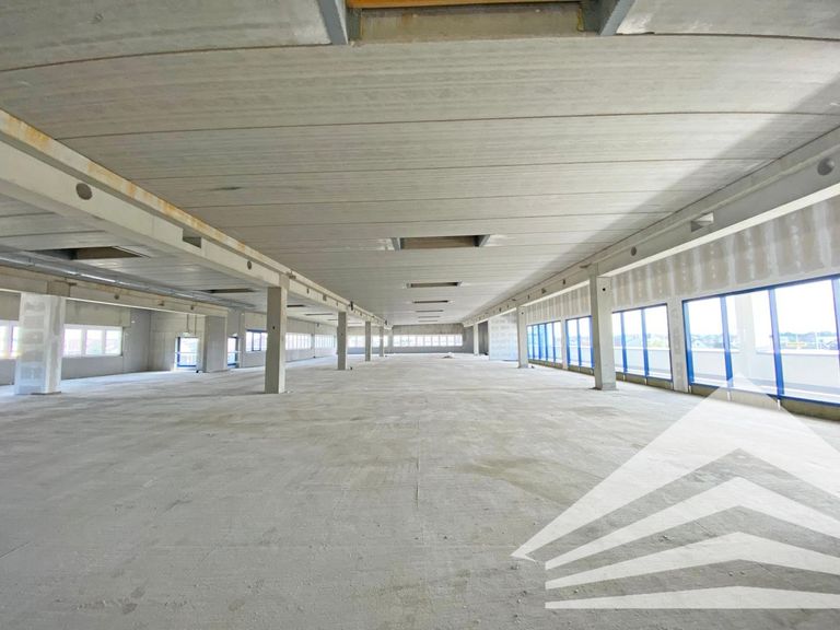 Ansicht Bürofläche Roh