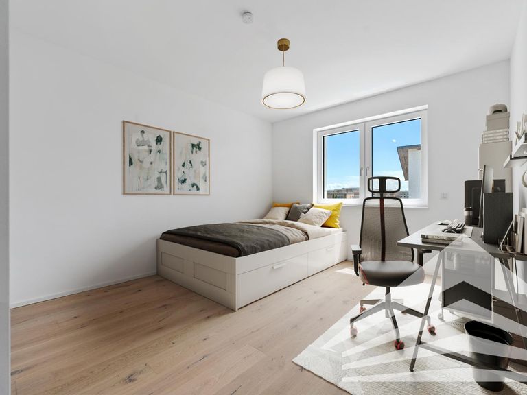 Musterfoto Zimmer möbliert