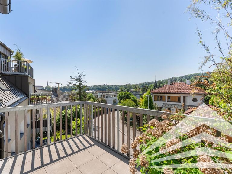 Ausblick von Terrasse