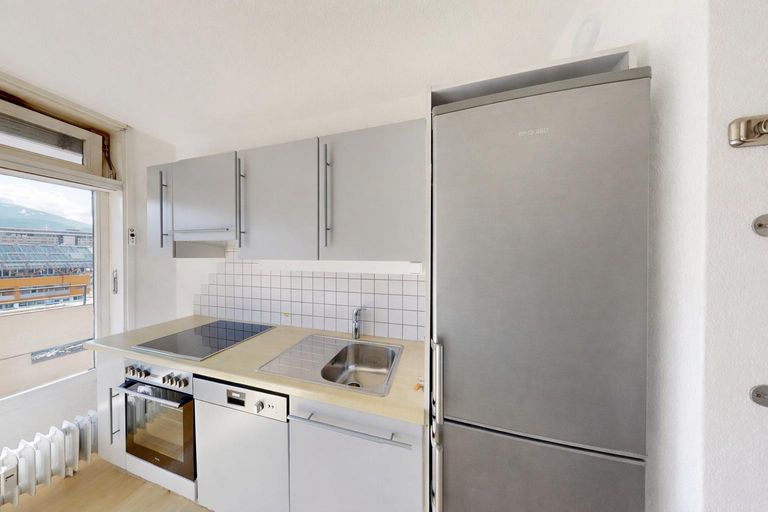 Küche Frontalansicht