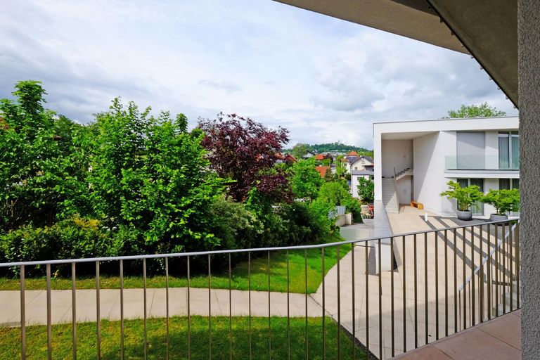 Ausblick vom Eingangsbereich