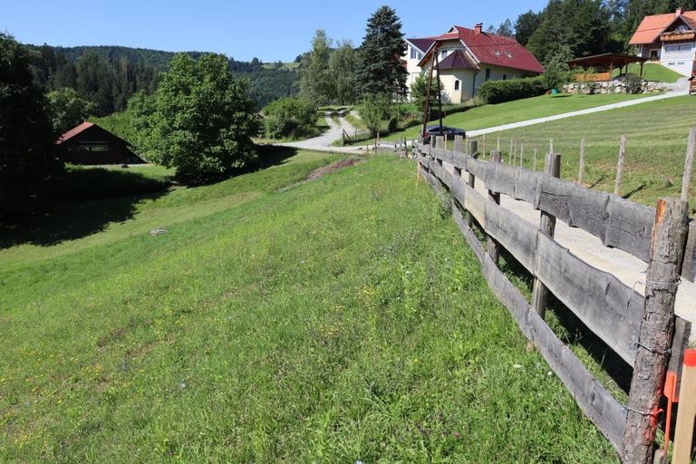 Westliche Grenze mit Zufahrt