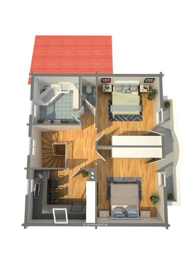 Plan 1. Obergeschoß