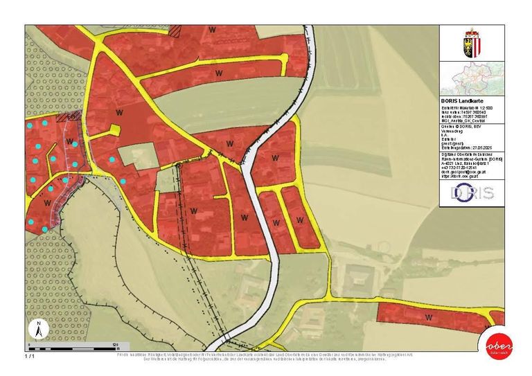 aktueller Flächenwidmungsplan