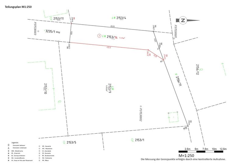 Vermessungsurkunde neu
