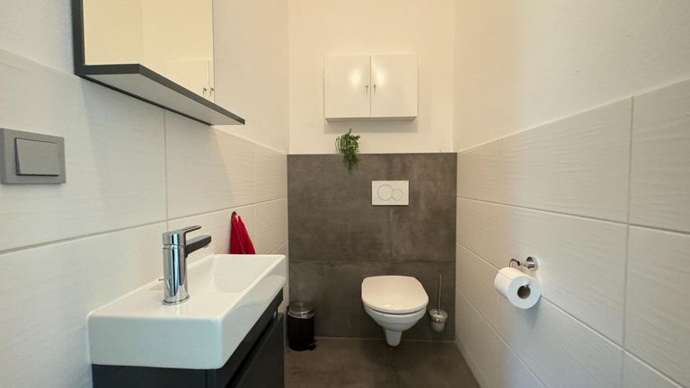 WC im Erdgeschoss
