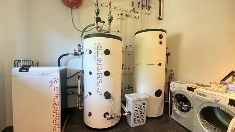 Technikraum im Erdgeschoss