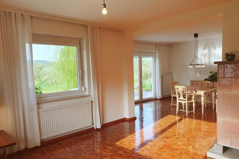 EG Wohn-/Essbereich bei Morgensonne