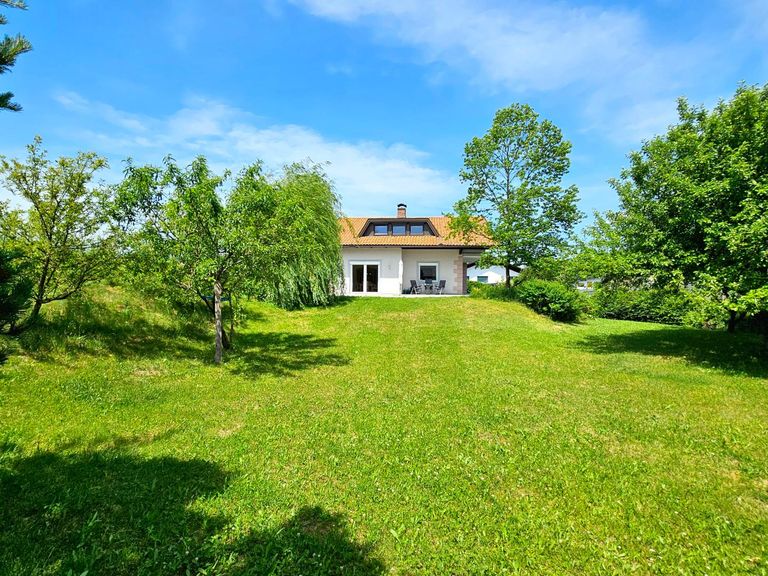 Ansicht Süd und Garten