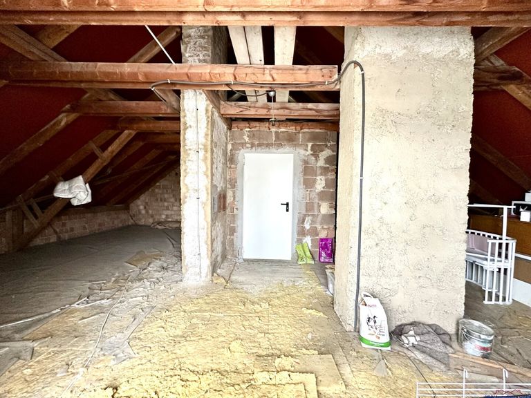 ausbaubarer Rohdachboden