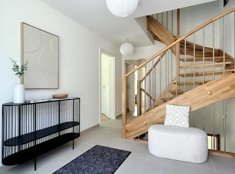 Aufgang ins Dachgeschoss