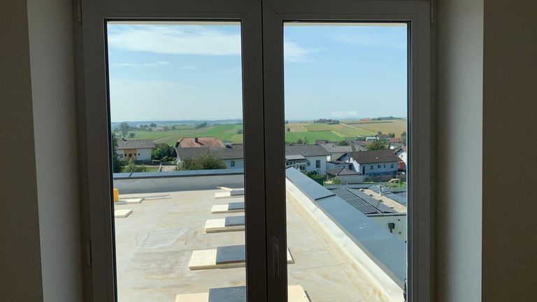 Ausgang  Terasse 72 m2