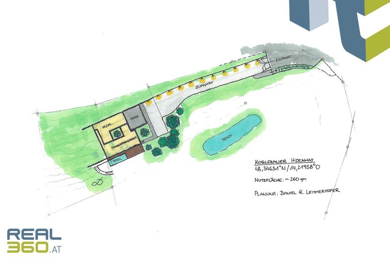 Projektentwurf Einfamilienhaus