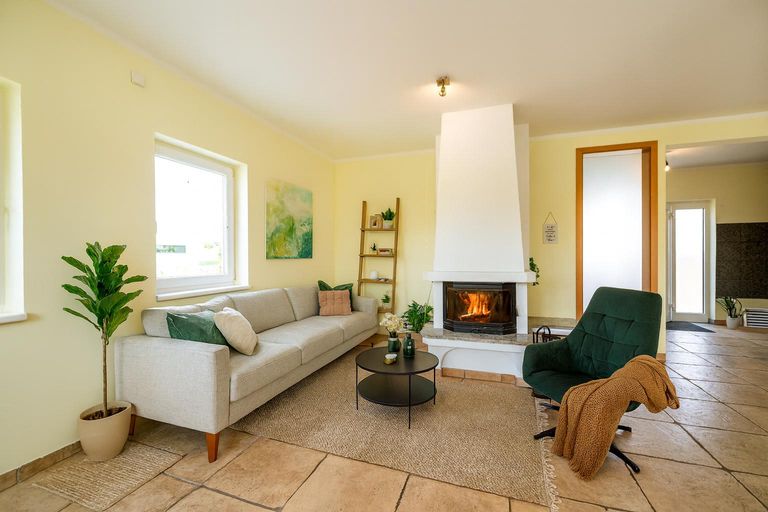 Einrichtungsbeispiel Wohnbereich