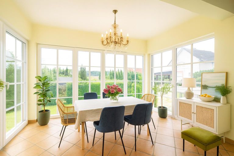 Einrichtungsbeispiel Esszimmer