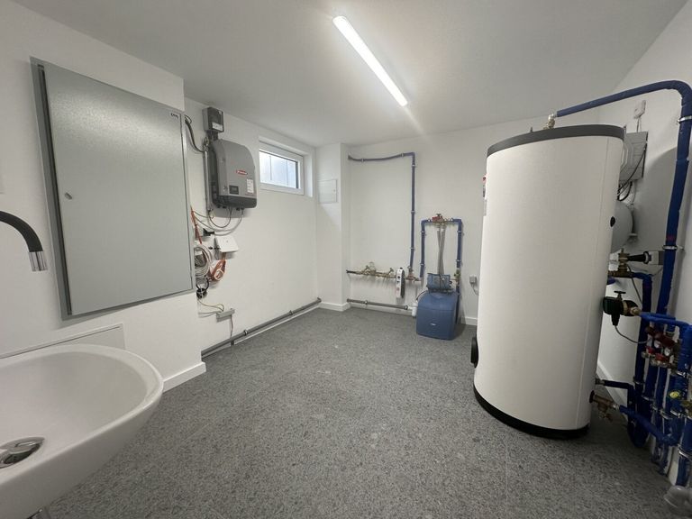 Haustechnikraum, Waschmaschinenanschluß