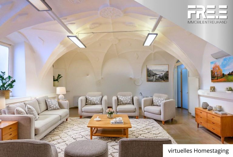 Homestaging Wohnzimmer