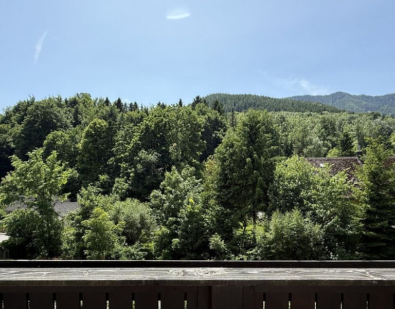 Ausblick vom Dachgeschoss