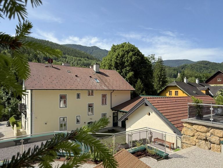 Ausblick von der Terrasse