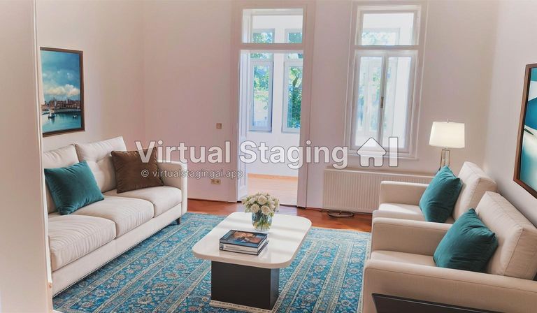 Living Room - virtural Staging