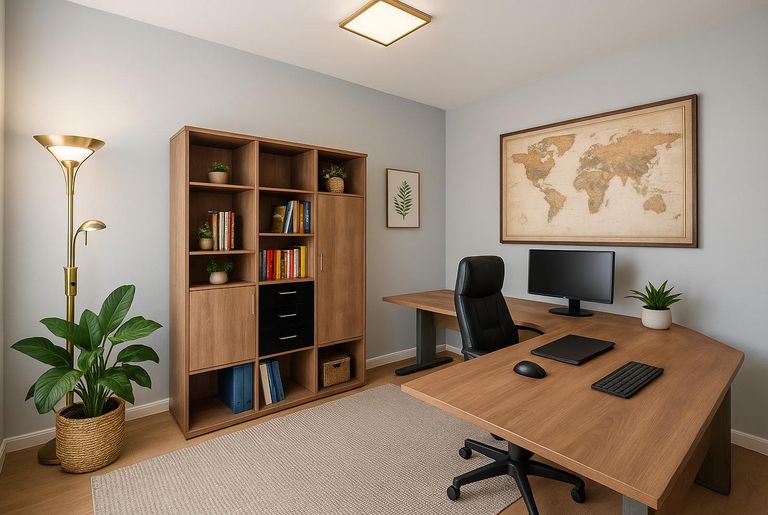 Büro Einrichtungsbeispiel