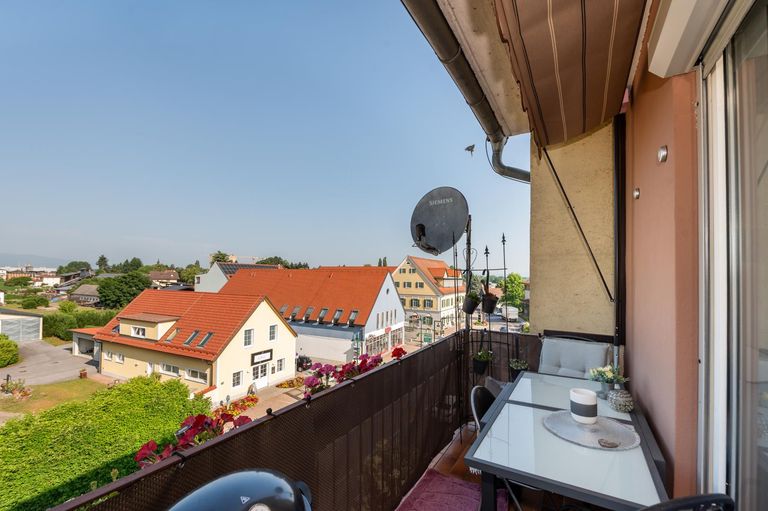 Balkon Blickrichtung Nord