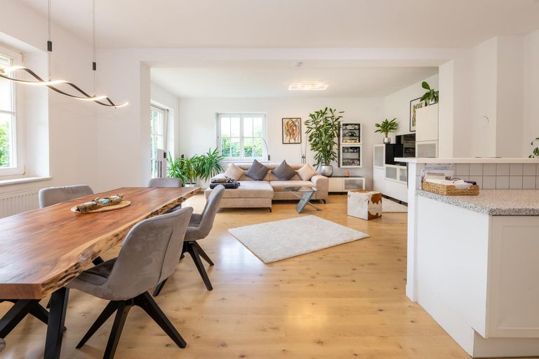 Wohn/Essbereich Haus 1