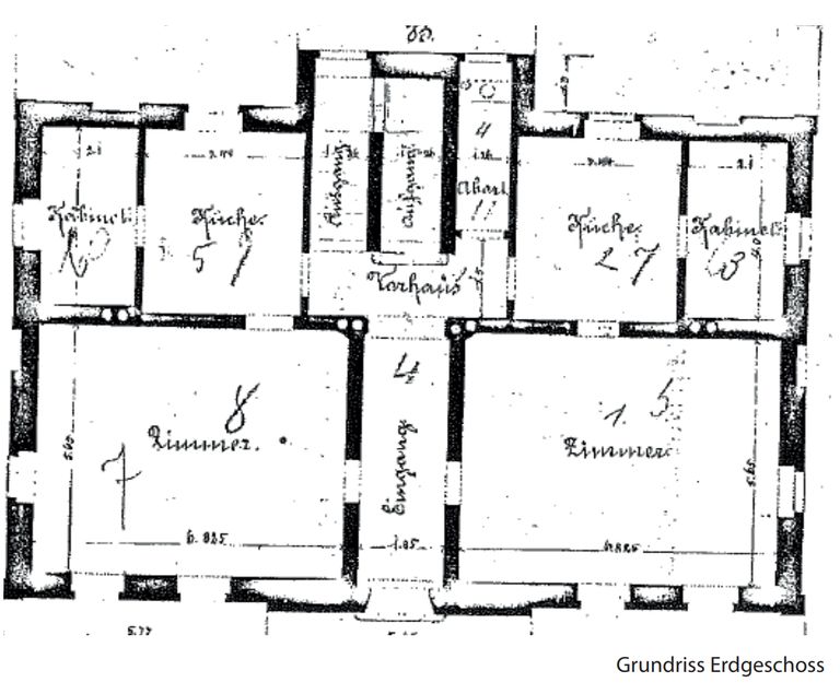 Plan Erdgeschoss