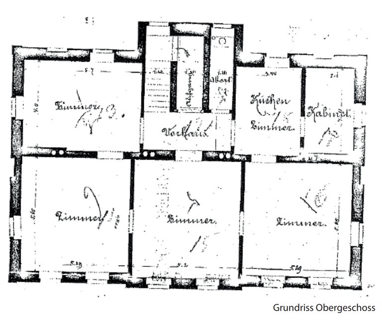 Plan Obergeschoss