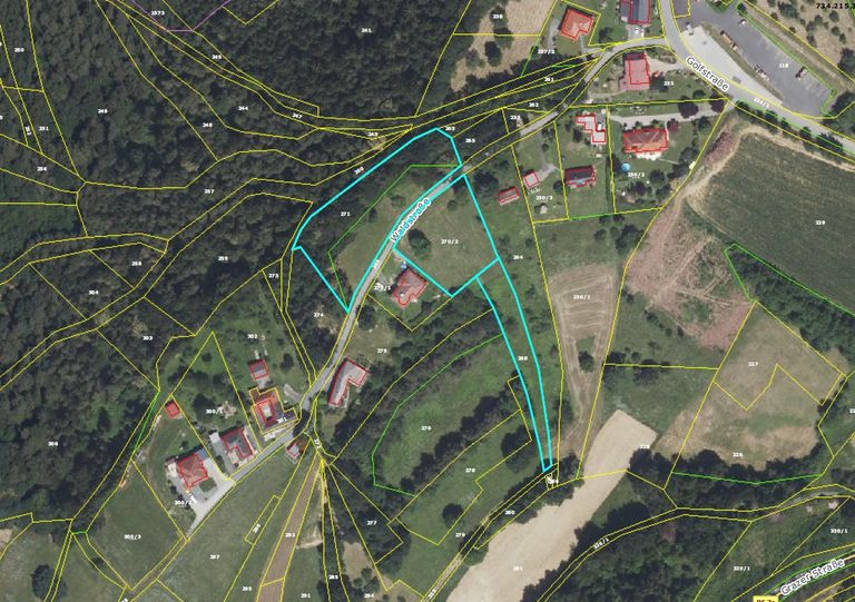 Ausschnitt Katasterplan