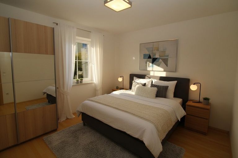 Schlafzimmer: KI generiert Einrichtung