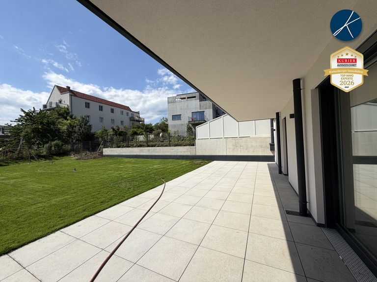 Gartenwohnung mit 343m² Außenflächen