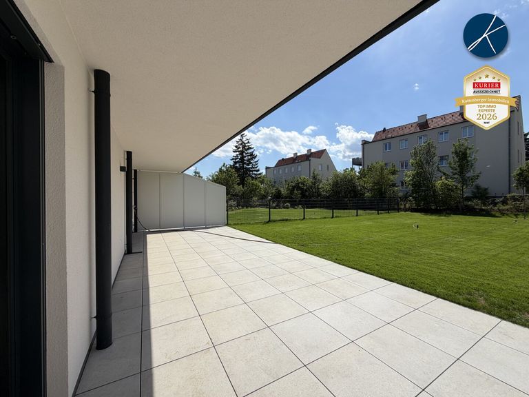 Gartenwohnung mit 343m² Außenflächen